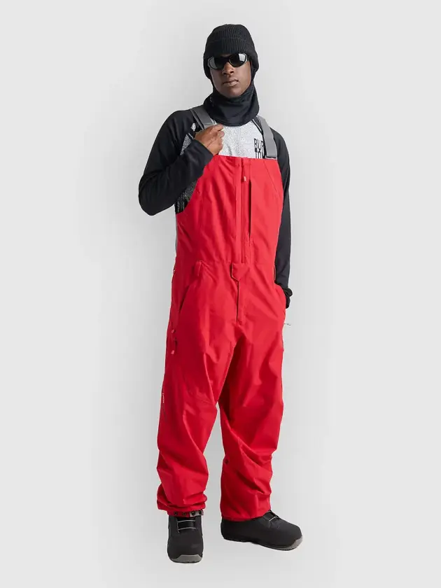 Reserve Relaxed Bib Pant rød