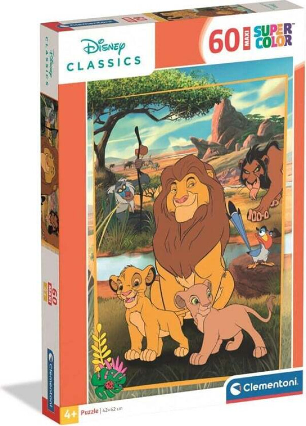 Puzzle Maxi Disney Classics 2026 60 pieces Gulv