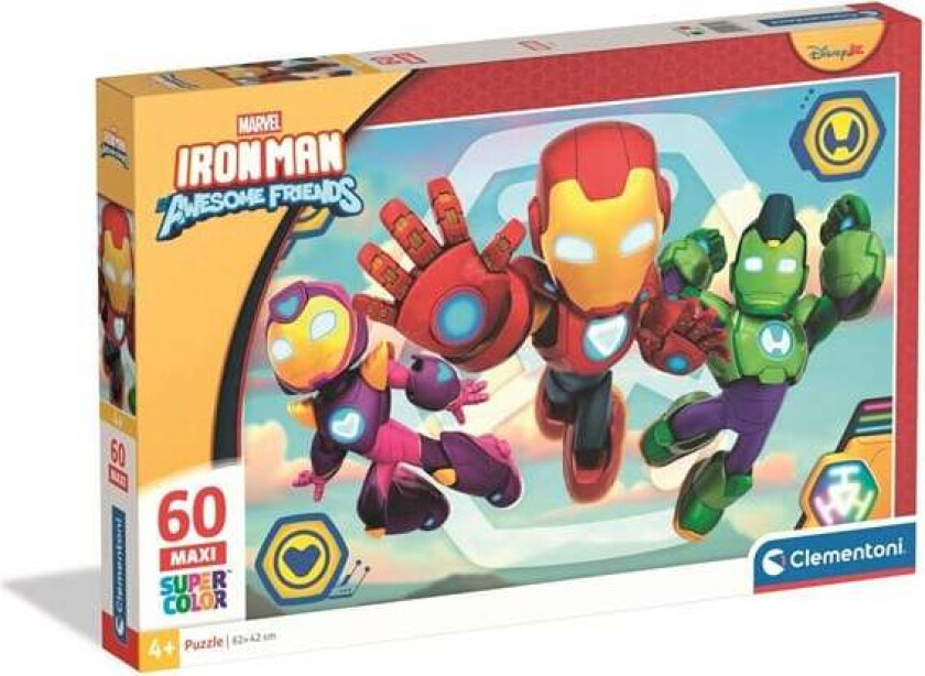 Puzzle Maxi Ironman Ahaf 60 pieces Gulv