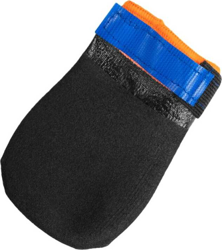 Bilde av Non-Stop Dogwear Protector Hundesko Svart & Oranje 4-pakke (XL)