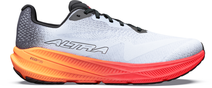 Men's Experience Flow 3 White/Black/Orange Pop