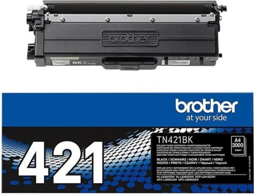 Toner Black Tn-421bk 3k - Dcp-l8410/hl-l8260