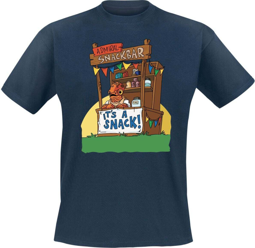 Disney T-skjorte - It's A Snack! - M til XXL - Herrer - marineblå