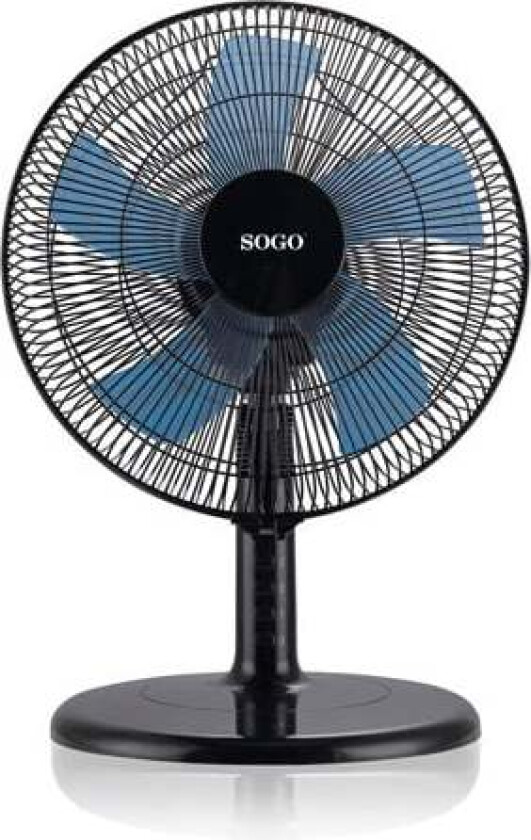 Table Fan 12/30cm Black Vifte