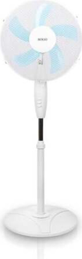 Floor Fan 16/40cm White Vifte