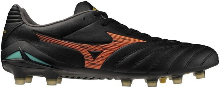 Monarcida Neo Iii Pro Fg Bright Black - Svart/oransje - Gress (Fg), størrelse 45
