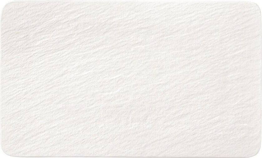 Manufacture Rock tallerken 17 x 28 cm Blanc