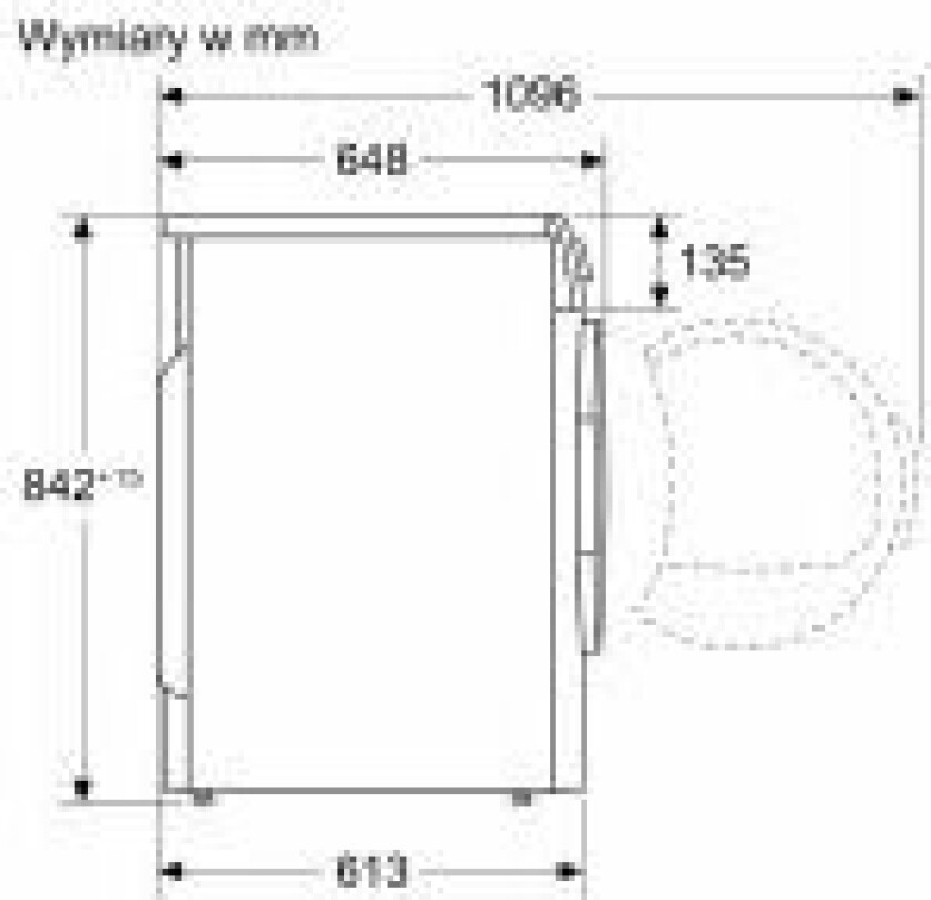 Tørretumbler til vasketøj WQG233DKPL