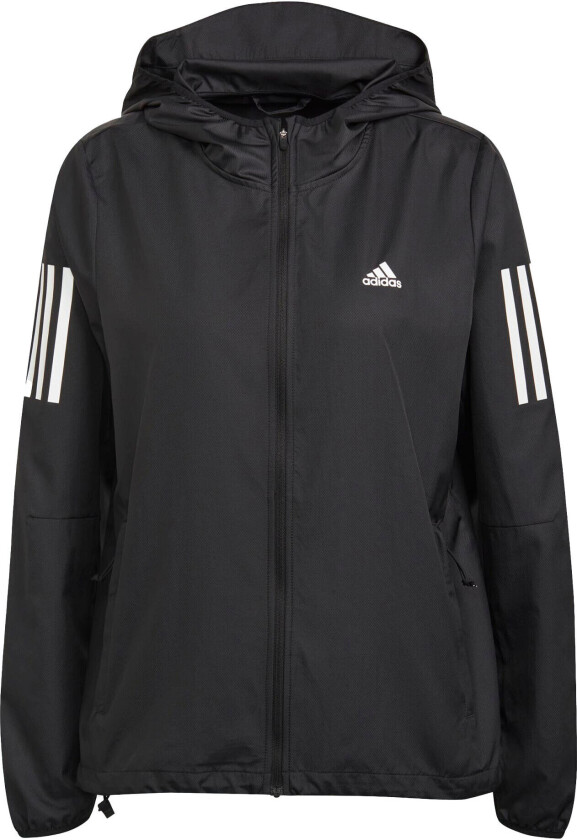 adidas Own The Run Windbreaker, løpejakke dame BLACK