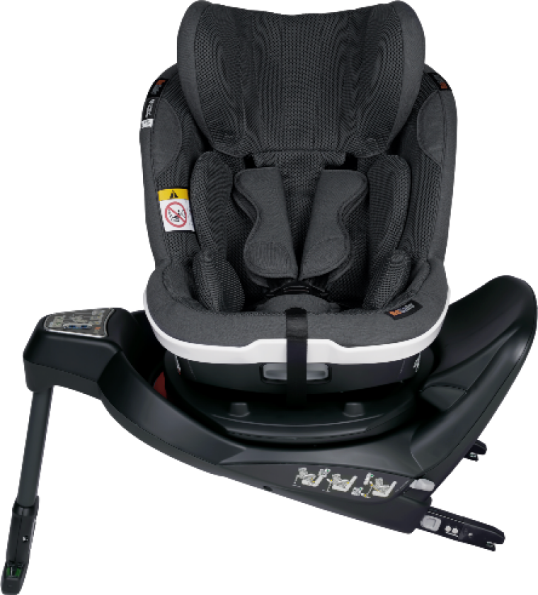 iZi Twist M i-Size Bilstol, Anthracite Mesh