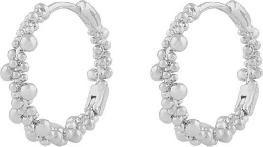 Snö Of Sweden Lise Ring Earring Plain Silver Onesize