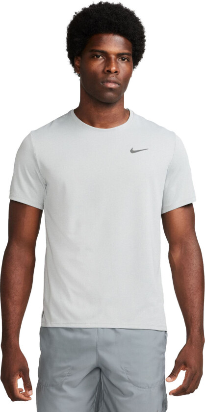 Dri-Fit Uv Miler Ss Running Top Herre Grey Fog/Particle Grey XL