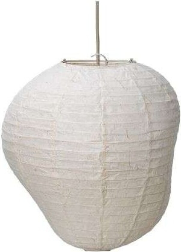 Kurbis lampeskjerm 40 cm, Natural