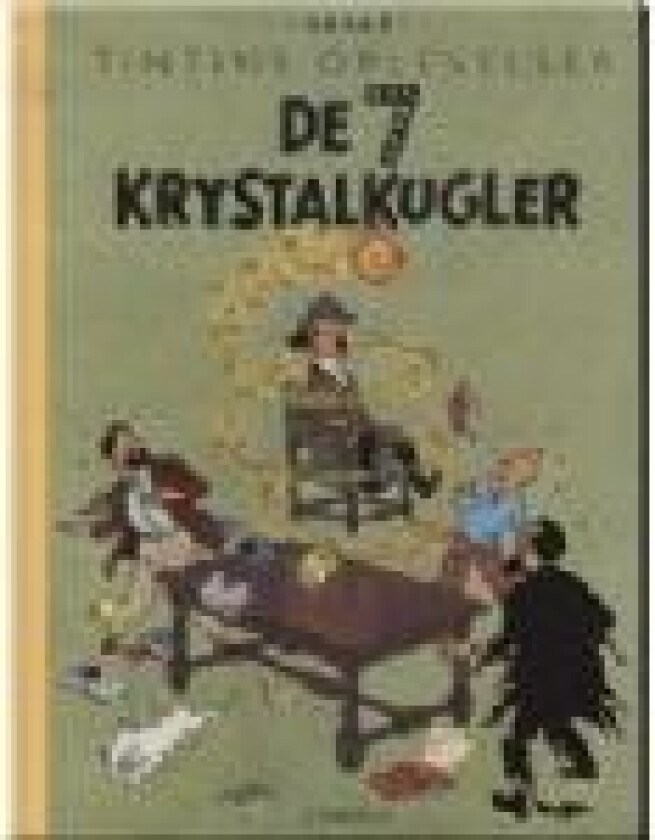 Tintin: De 7 krystalkugler - retroudgave Hergé Språk: Dansk