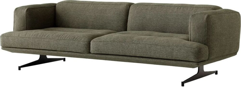 &Tradition Inland AV23 3-seters sofa Clay 0014-warm black