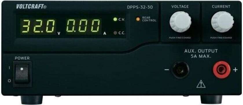 laboratoriestrømforsyning, justerbar DPPS-32-30 1 - 32 V/DC 0 - 30 A 960 W USB programmerbar Antall utganger 1 x (DPPS-32-30)