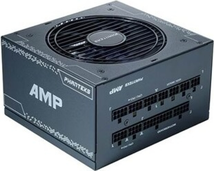 AMP Modular PH-P1000G v2 Strømforsyning (PSU) - 1000 Watt - 120 mm - 80 Plus Gold sertifisert