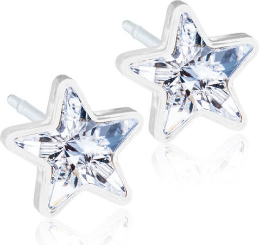 Medical Plastic  Star 6mm Cryst