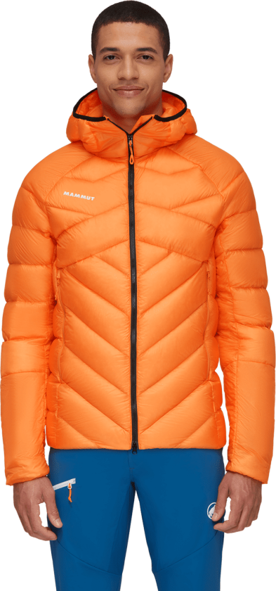 Taiss IN Hooded Jacket, dunjakke, herre Dark Tangerine