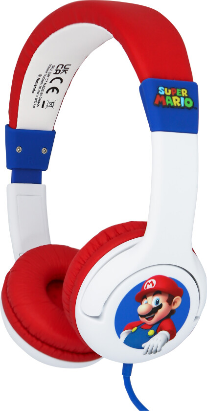 - Junior Headphones - Super Mario White