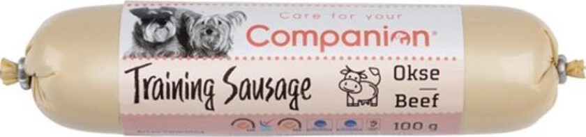Bilde av Training Sausage Beef Godbiter til hund 100 g