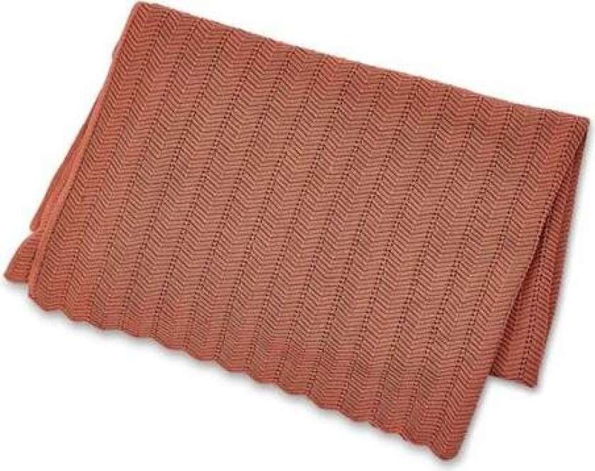 - Baby Blanket Fish Bone Knit Rouge