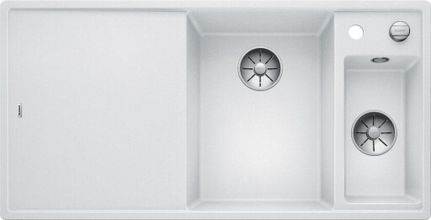Axia 6S MXI kjøkkenvask, 100x51 cm, hvit