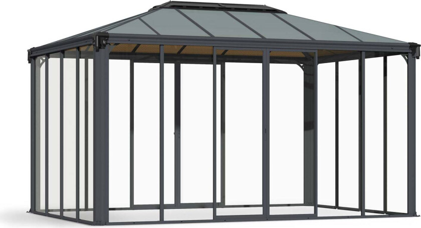 Palram - Canopia Ledro 4300 Paviljong Grå 12,7 m²