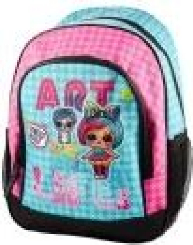 L.O.L. Surprise! Art is Life Medi Backpack with front zip pocket (10 liters)