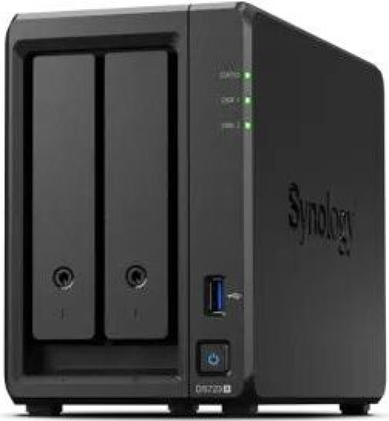 Ds723+ With 2 Pre-installed 8tb Harddrives (16tb) 16tb Nas-server