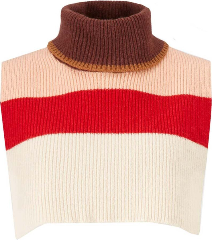 Bilde av Colby Block Bib Neck Fiery Red,   Skjerf