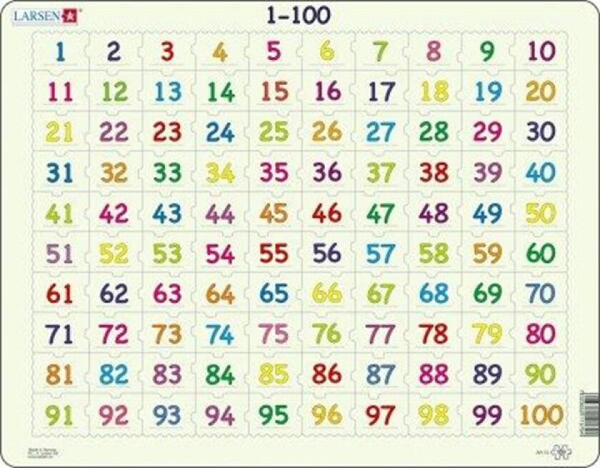1-100 Puzzle