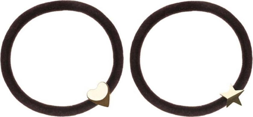 2 pk Velvet Hair Tie,   Hårstrikker