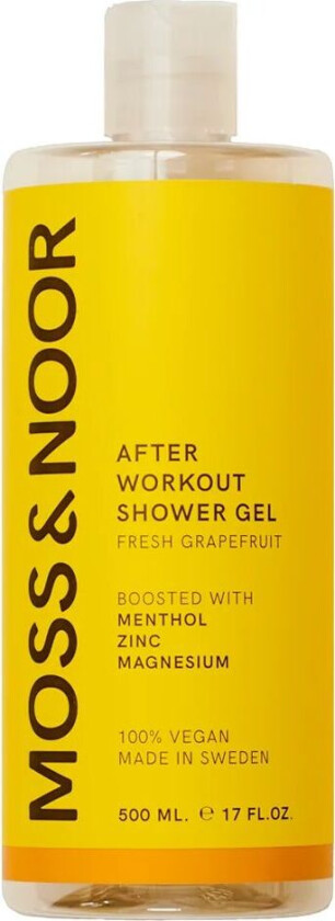 After Workout Shower Gel, 500 ml Bad- & Dusjkrem