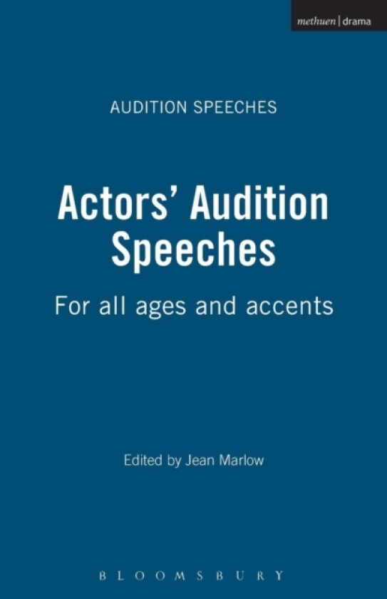 Actors' Audition Speeches av Jean Marlow (Paperback)