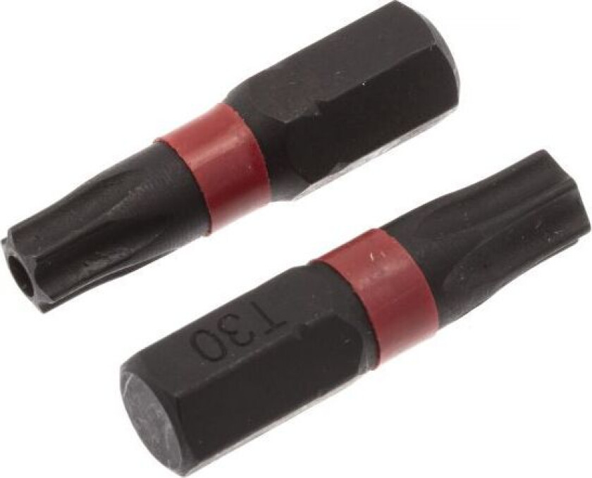 507840 Bits safety torx, 25 mm, 2-pakk T30