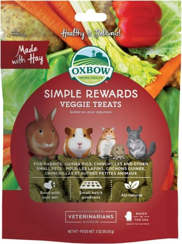 Simple Rewards Veggie Treats 85 g