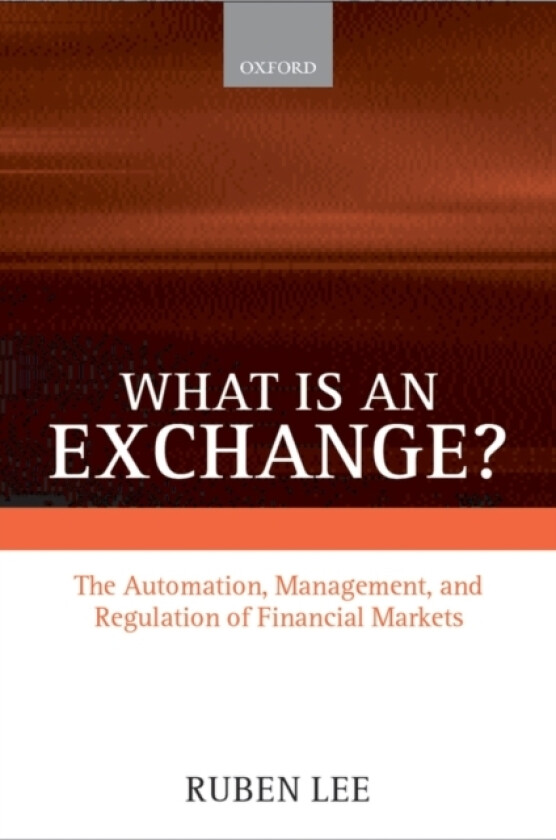 What is an Exchange? av Ruben Lee (Paperback)