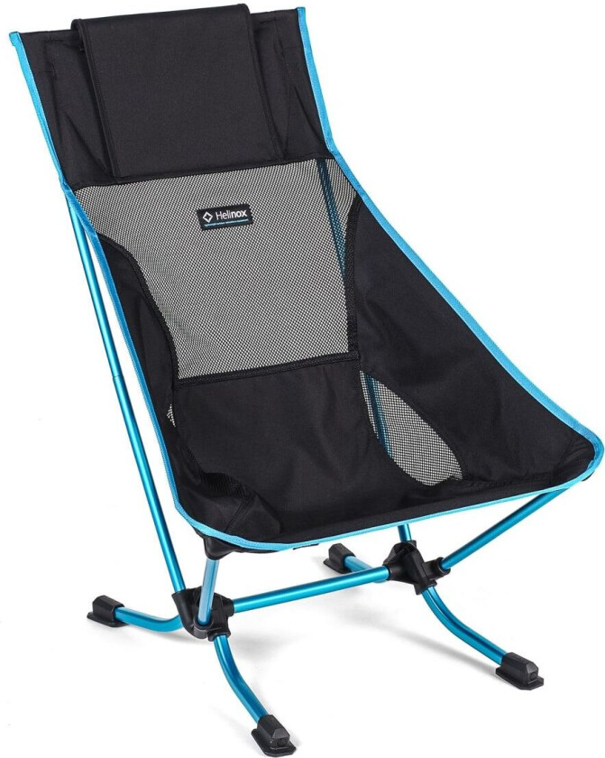 Beach Chair Black/Cyan Blue O/S