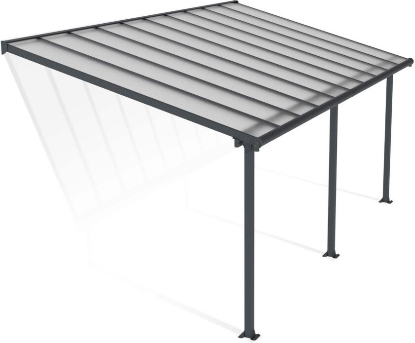 Palram - Canopia Olympia Pergola Grå 18,6 m²