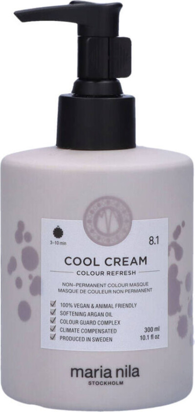 maria nila Colour Refresh 8.1 Cool Cream  300 ml