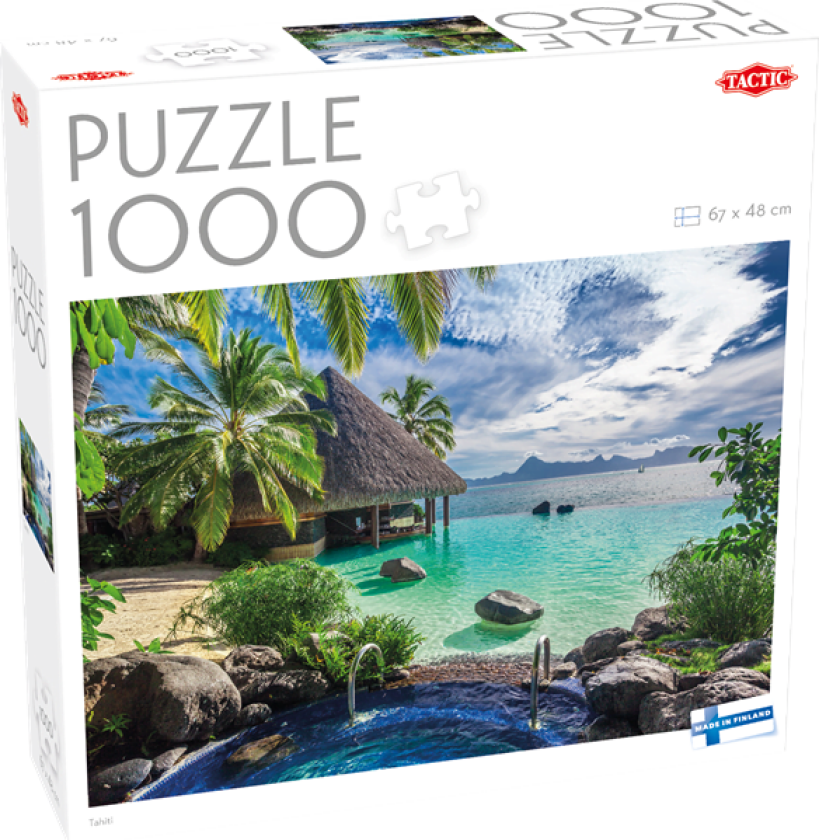 1000 pcs puzzle: Tahiti