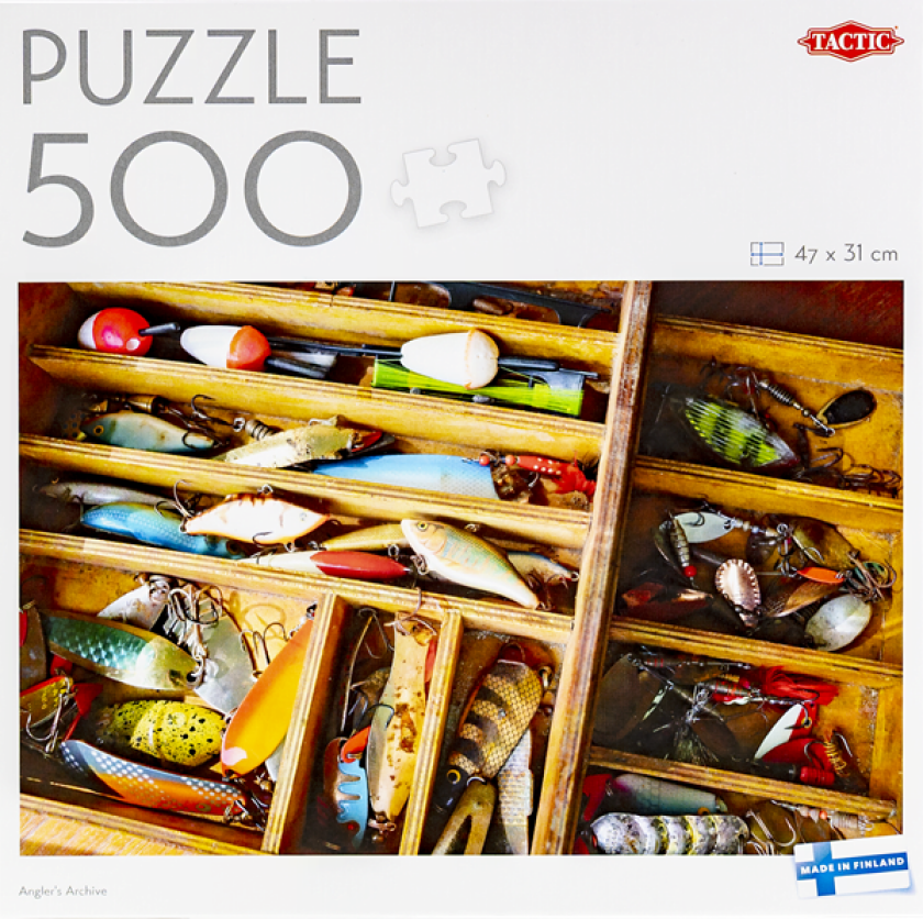 500 pcs puzzle: Angler's Archive