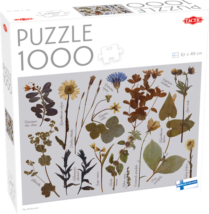 1000 pcs puzzle: My Herbarium