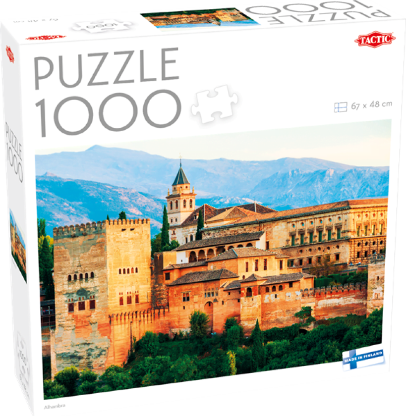 1000 pcs puzzle: Alhambra