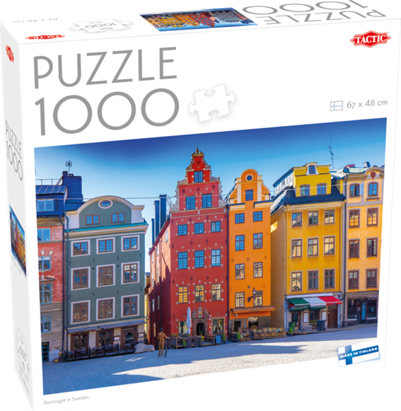 1000 pcs puzzle: Stortorget in Sweden