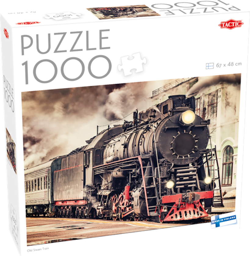 1000 pcs puzzle: Old Steam Train
