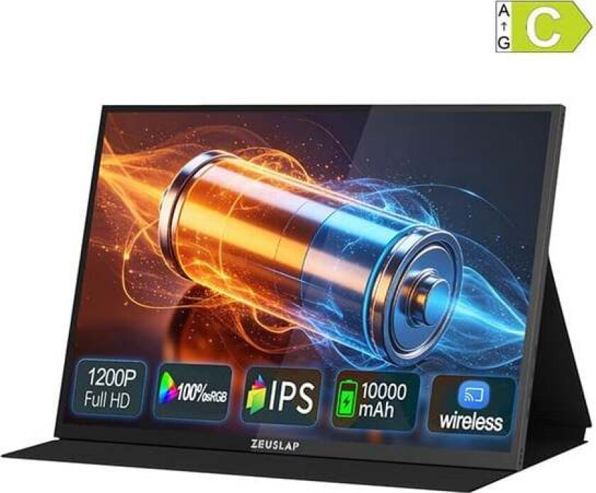 P16BT portable monitor with a 16-inch touc