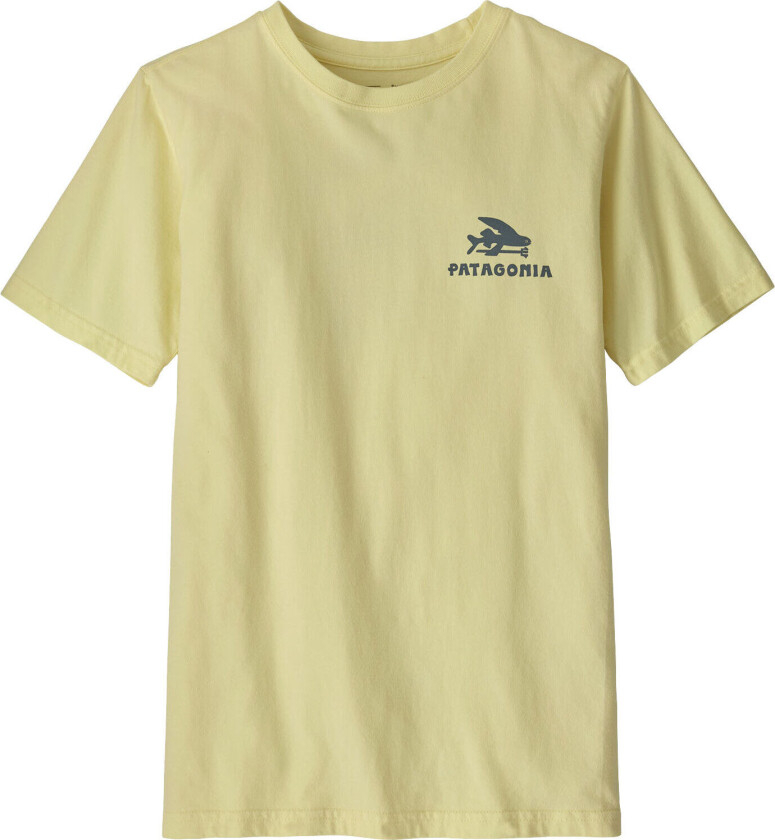 Regenerative Organic Tee Kids Activism Arch Isla Yellow L