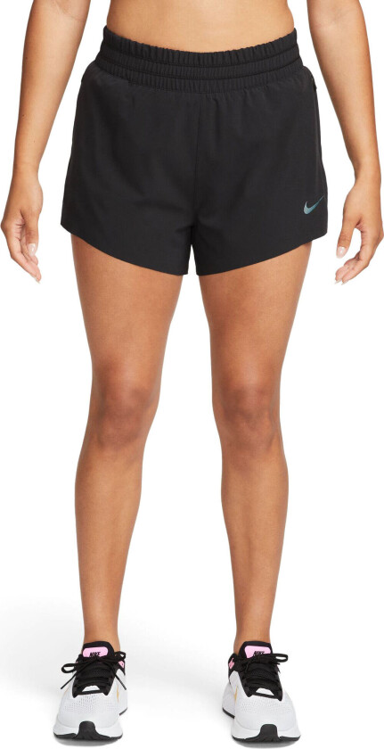 Dri-Fit Running Division High-Waisted 3" Shorts Dame Black M